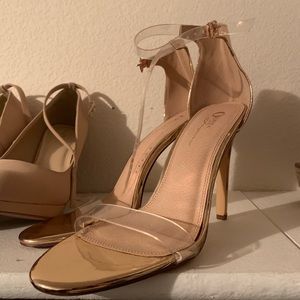 Rose Gold Heels